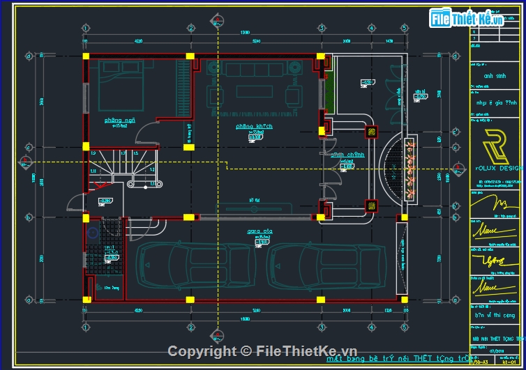 biệt thự 3 tầng,biệt thự cổ điển 3 tầng,File cad biệt thự cổ điển 3 tầng